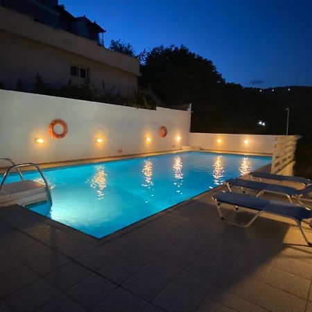 Galini Hellenic Hospitality Aparthotel Patitiri  Bagian luar foto