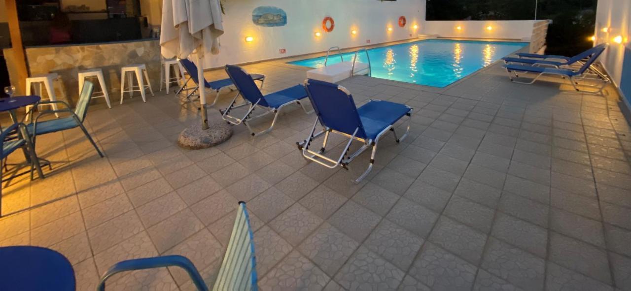 Galini Hellenic Hospitality Aparthotel Patitiri  Bagian luar foto