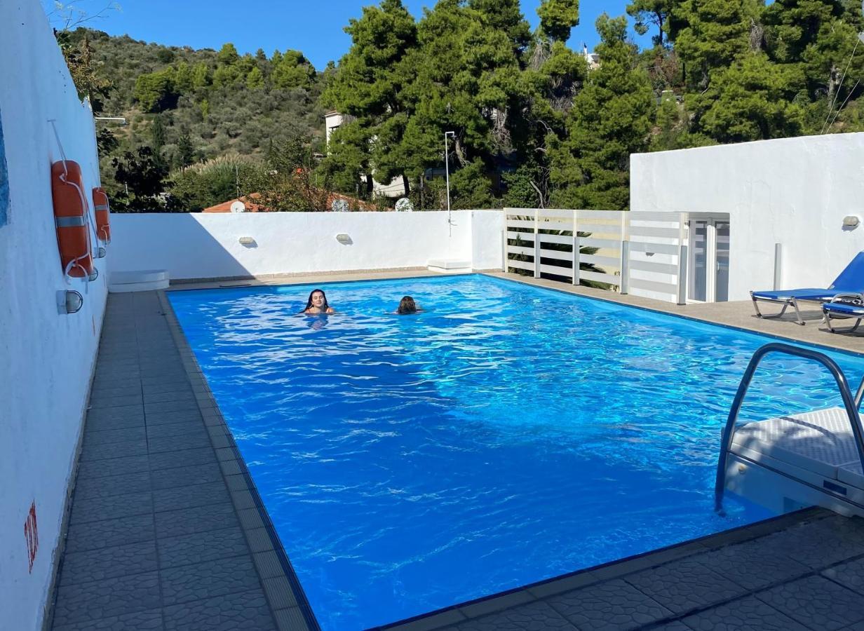Galini Hellenic Hospitality Aparthotel Patitiri  Bagian luar foto